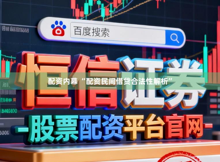 配资内幕 “配资民间借贷合法性解析”